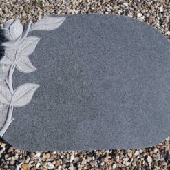 Gravsten (Pedang Dark, New Afrika Granit)
