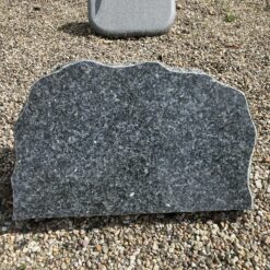 Gravsten Poleret Blue Pearl Granit
