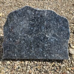 Gravsten Poleret Blue Pearl Granit