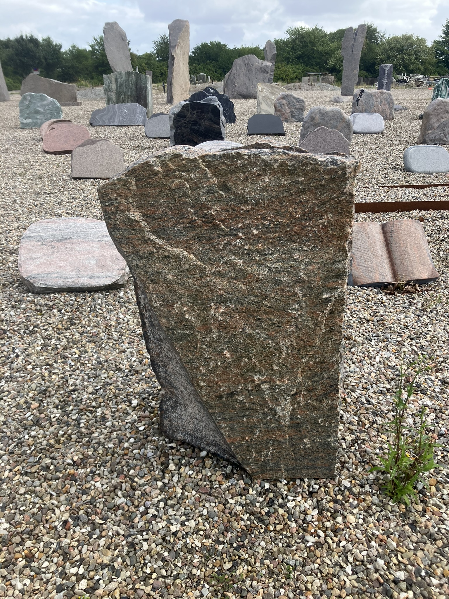 IMG_2408 Gravsten i Halmstad Spalt Granit