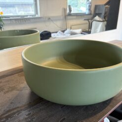 Håndvask fra Artceram i mat grøn