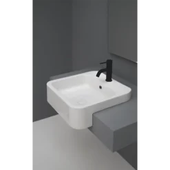 Håndvask, Lavabo, Cosa 48 (Semi-Indbygget, Hvid)