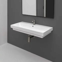 Porcelænshåndvask, Lavabo 100 (Hvid)