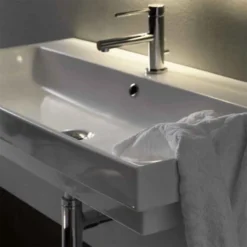 Porcelænshåndvask, Lavabo 100 (Hvid)