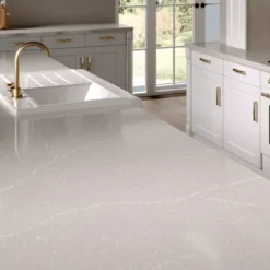 Plade til køkkenbordplade fra Cosentino kollektion Silestone kaldet Etheral Serena
